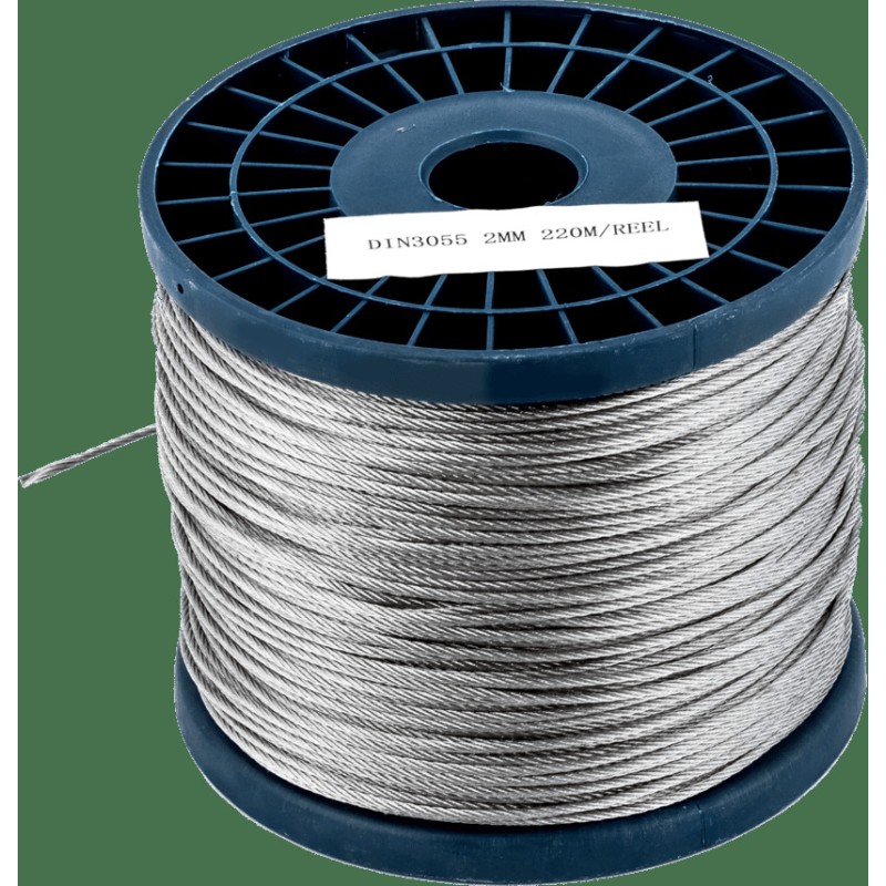 Трос 1,0мм стальной оцинкованный (500м)