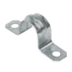 Скоба металлическая двухлапковая d19-20мм (100шт) PROxima
