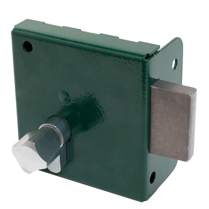 Замок накладной Птимаш ЗН1-1 зеленый Замок накладной Птимаш ЗН1-1 зеленый