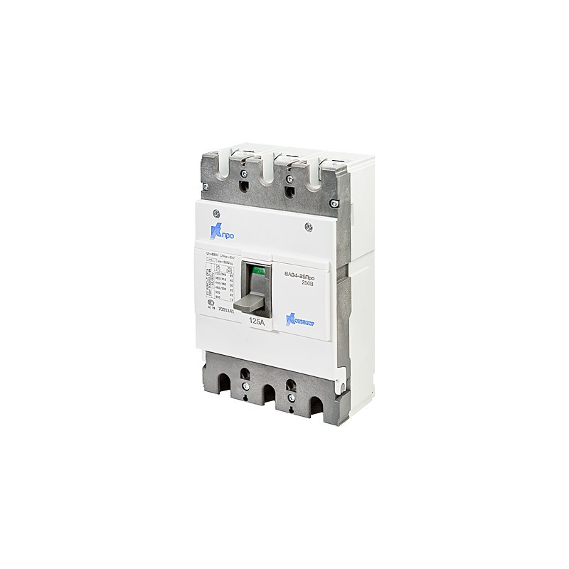 Выключатель автоматический ВА04-35 Про 3p 160А Icu-25kA (250П)