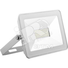 Прожектор светодиодный, 2835SMD, 30W 6400K AC220V/50Hz IP65, белый в компактном корпусе, SFL90-30