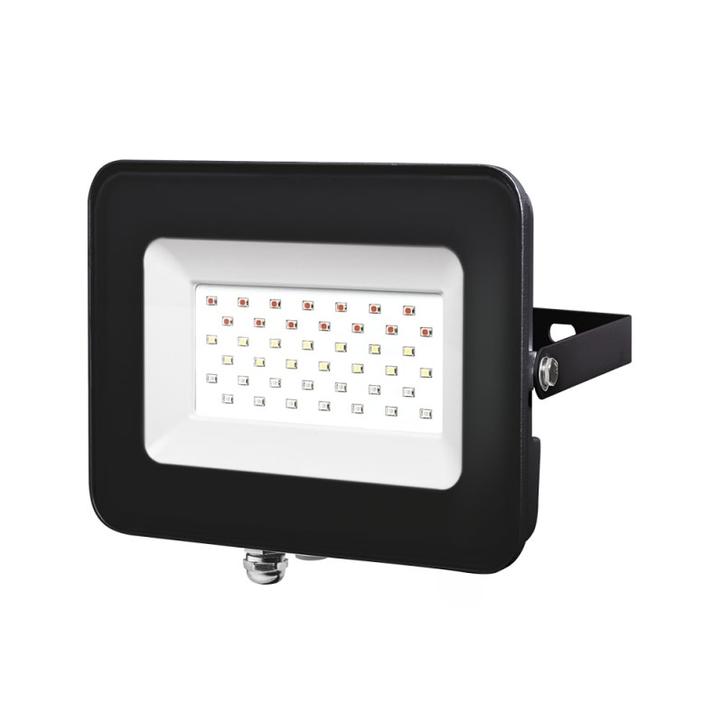 PFL- 30W RGB BL IP65 Прожектор ЧЕРНЫЙ Jazzway