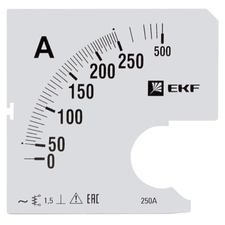 Шкала сменная для A961 250/5А-1,5 EKF PROxima