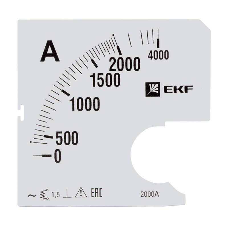 Шкала сменная для A961 2000/5А-1,5 EKF PROxima