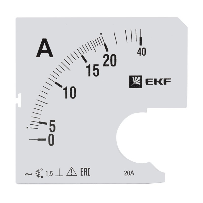 Шкала сменная для A961 20/5А-1,5 EKF PROxima