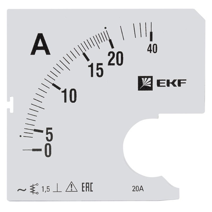 Шкала сменная для A961 20/5А-1,5 EKF PROxima