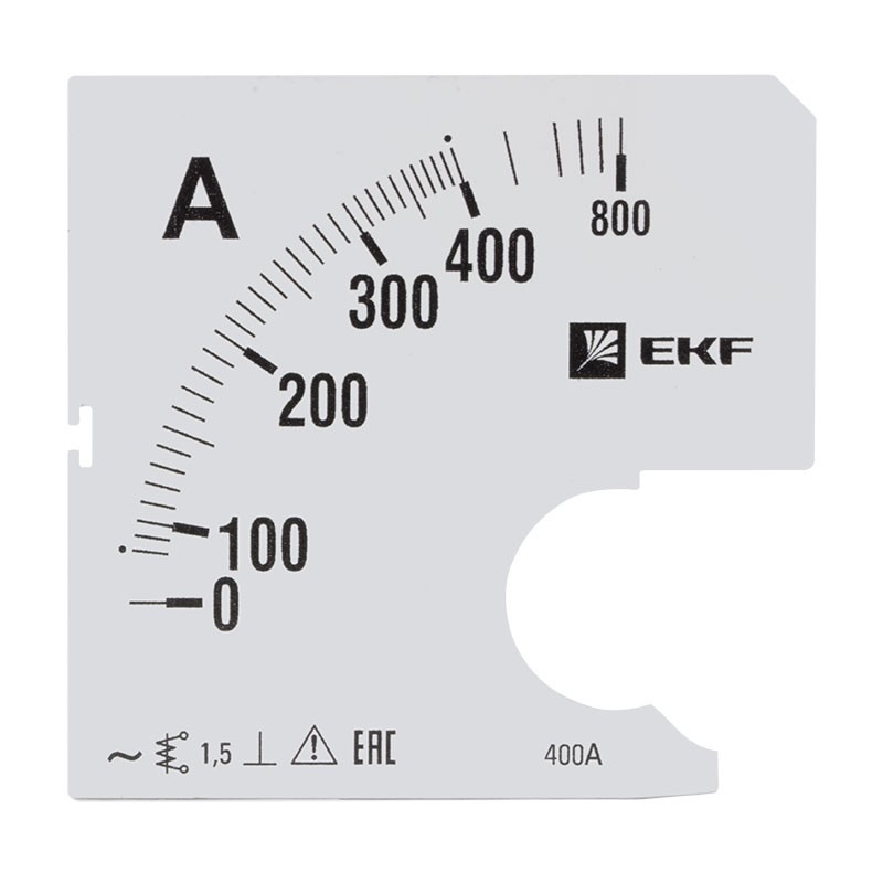 Шкала сменная для A961 400/5А-1,5 EKF PROxima