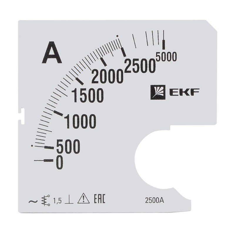 Шкала сменная для A961 2500/5А-1,5 EKF PROxima