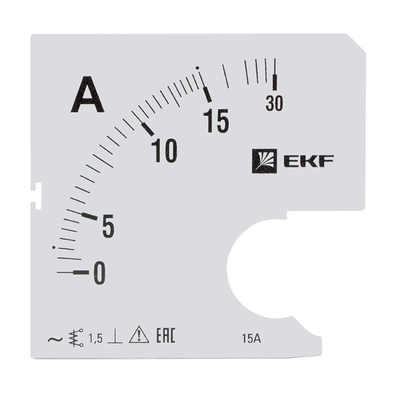 Шкала сменная для A961 15/5А-1,5 EKF PROxima