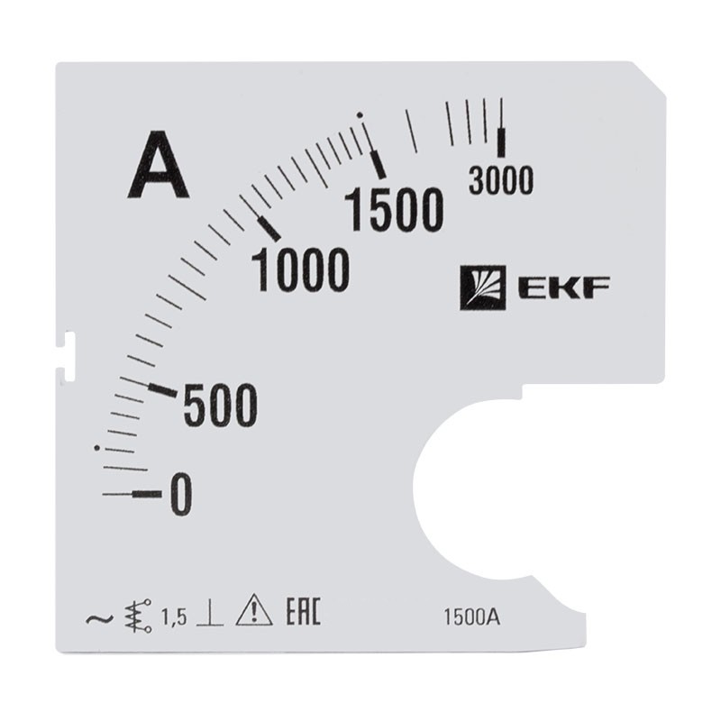 Шкала сменная для A961 1500/5А-1,5 EKF PROxima