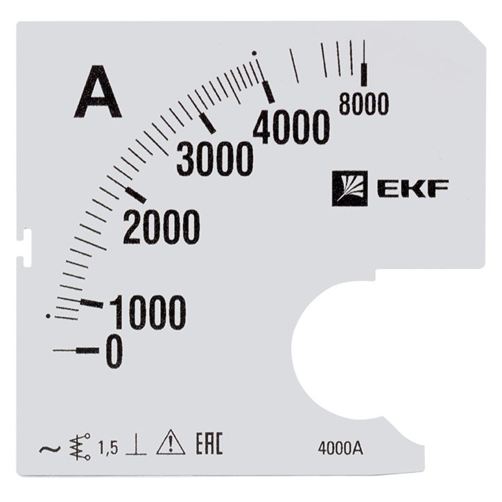 Шкала сменная для A961 4000/5А-1,5 EKF PROxima