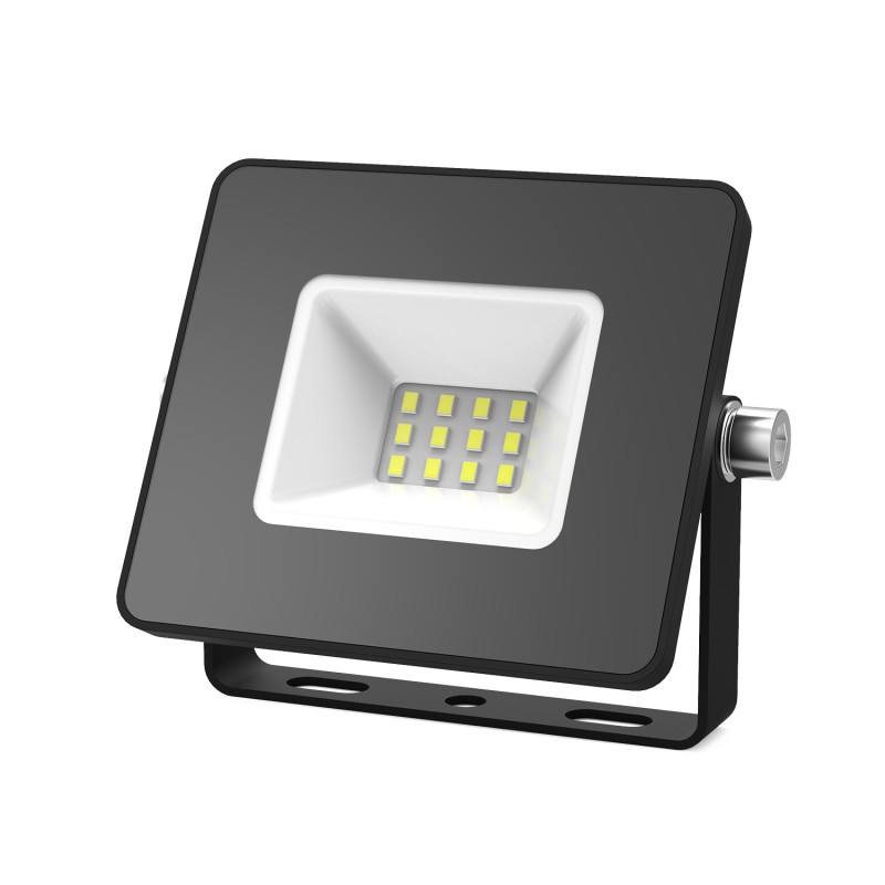 Прожектор светодиодный ДО 10 Вт 850 лм 6500К AC 220В IP65 87х91х24мм Elementary PROMO G2 Gauss