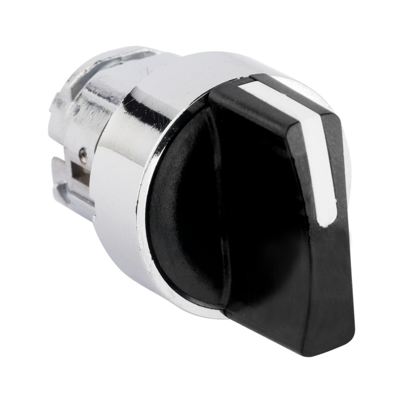 Механизм переключателя исполнительный ХB4 на 3 положения с фиксацией без подсветки с короткой ручкой