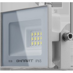 Прожектор светодиодный ДО-10w OFL-10-4K-WH-IP65-LED