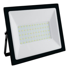 Прожектор светодиодный, 2835 SMD, 70W 6400K AC230V/50Hz IP65, черный в компактном корпусе, SFL90-70