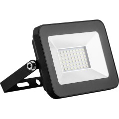 Прожектор светодиодный 2835SMD, 20W 6400K AC220V/50Hz IP65, черный в компактном корпусе, SFL90-20