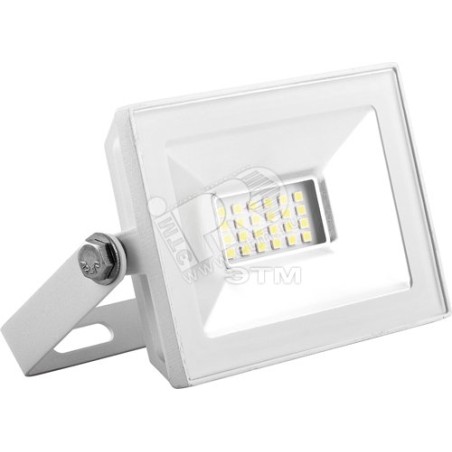 Прожектор светодиодный 2835SMD, 10W 6400K AC220V/50Hz IP65, белый в компактном корпусе, SFL90-10