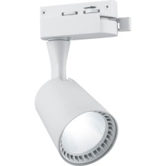 Светильник светодиодный трековый на шинопровод ДПО-12w 4000К 1080Лм белый