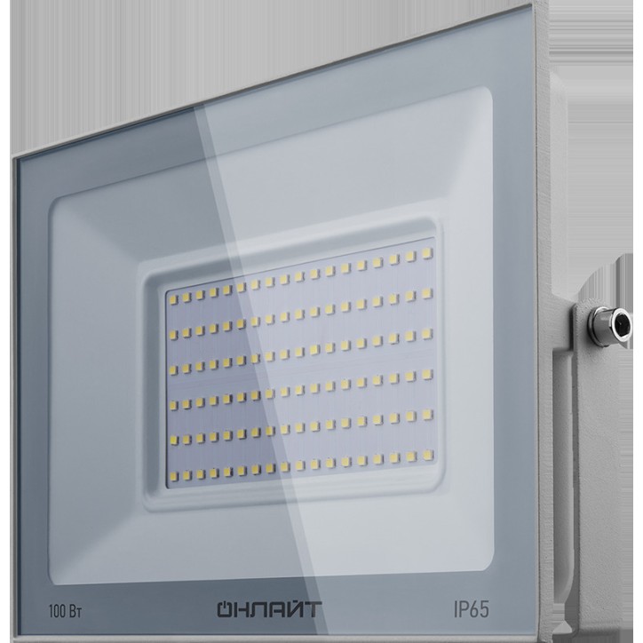 Прожектор светодиодный ДО-100w OFL-100-6K-WH-IP65-LED