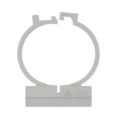 Держатель двухкомпонентный 32мм для труб