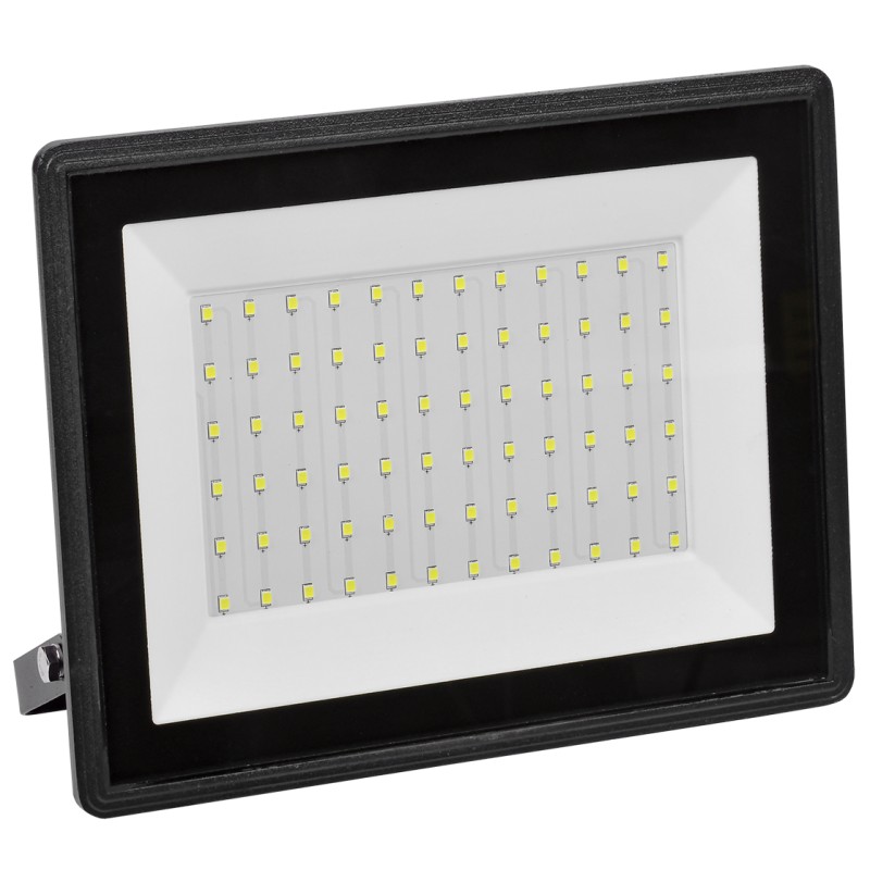 Прожектор LED СДО 06-100 IP65 4000К черный IEK