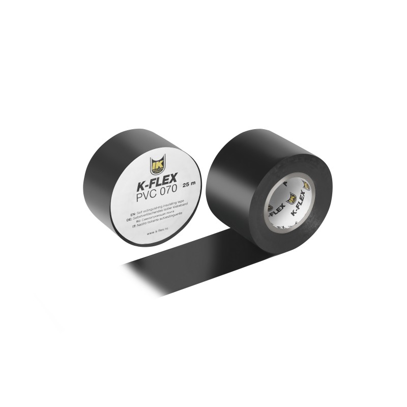 Лента K-FLEX 038-025 PVC AT 070 black