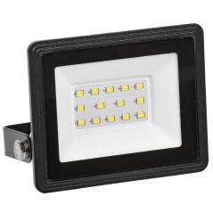 Прожектор СДО 06-20 светодиодный черный IP65 6500K IEK