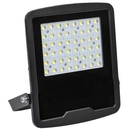 Прожектор LED СДО 08-150 PRO 30град 5000К IP65 черный IEK