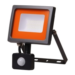 Прожектор светодиодный ДО-30Вт SMD 6500К 2550 Лм датчик движения SMD