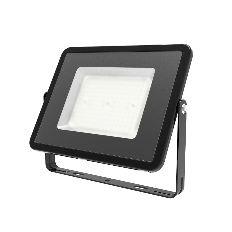 Прожектор светодиодный ДО 100 Вт 12000 лм 6500К AC 220В IP65 210х32х283мм матрированное закаленное с