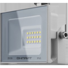 Прожектор светодиодный ДО-20w OFL-20-6K-WH-IP65-LED