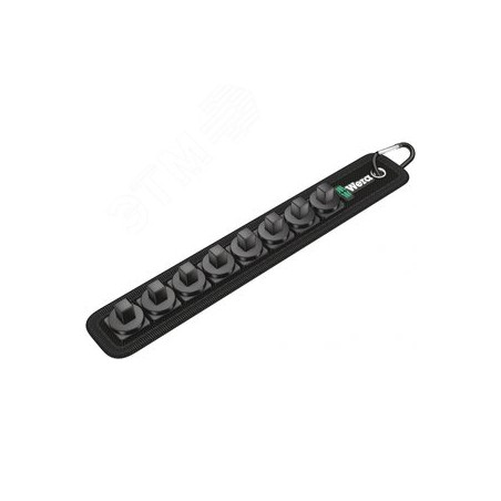 Пояс матерчатый Belt B 0/8 на 8 торцевых головок DR 3/8 пустой комплектация: 1x Belt B (матерчатый) на 8 инструментов неукомплек