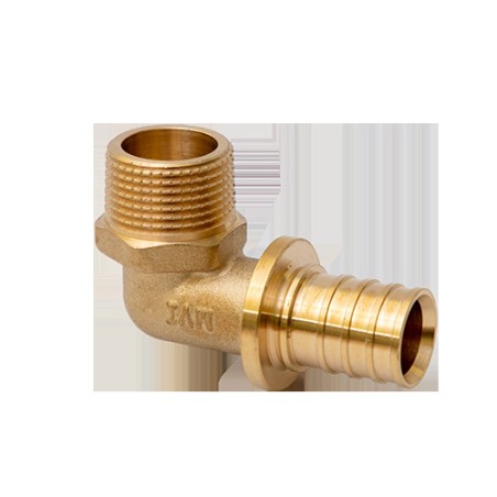 Угольник 25x3/4' НР аксиальный