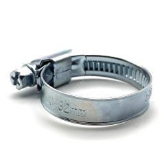 Хомут червячный 40-60/9 W1 оцинкованная сталь 1Л 40-60-7 ГОСТ 28191-89