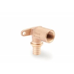 Угольник ВР 20x1/2 настенный, длинный, бронза, RX+