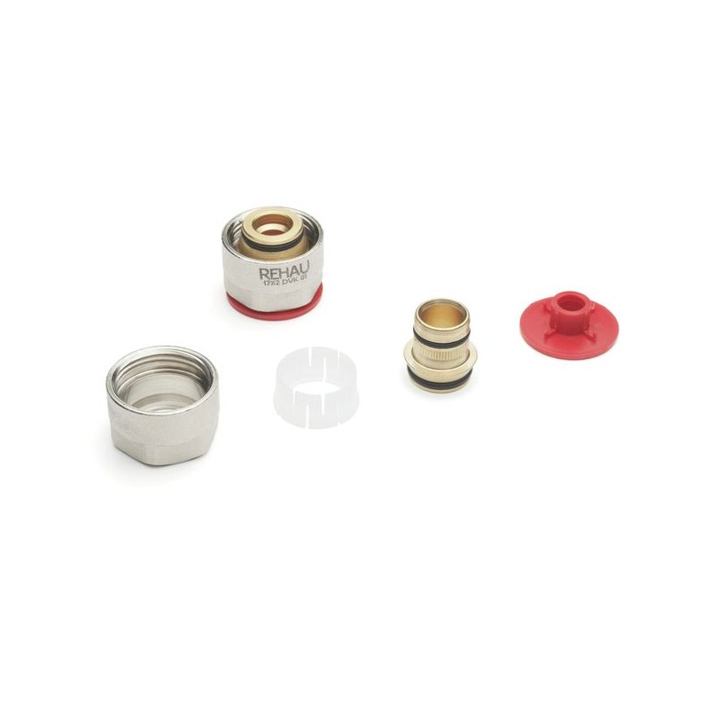 Соединение резьбозажимное для подключения трубы 17х2 мм