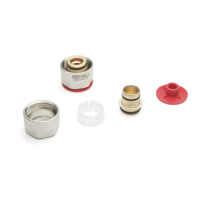 Соединение резьбозажимное для подключения трубы 17х2 мм Соединение резьбозажимное для подключения трубы 17х2 мм