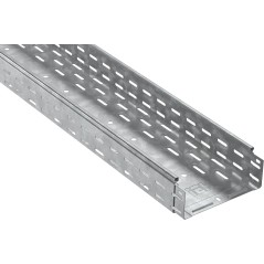 Лоток перфорированный 80х150х3000мм горячеоцинкованный