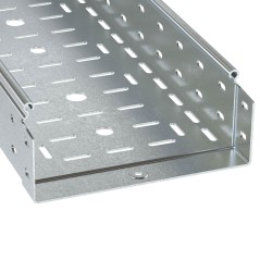 Лоток перфорированный 400х80 L-3000мм толщина 1.2мм горячеоцинкованный