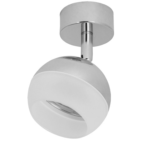 LIGHTING Светильник 4011 накладной настено-потолочный под лампу GX53 хром IEK