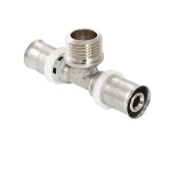 Тройник пресс 32x3/4' НР