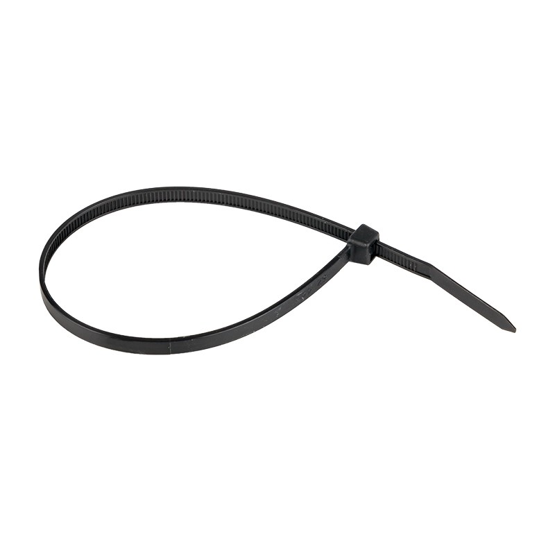 Хомут 4.8х250 черный нейлон (100шт)