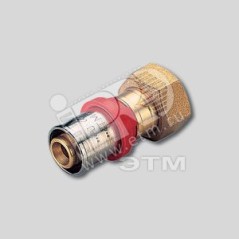 Соединитель пресс 20x3/4' с накидной гайкой