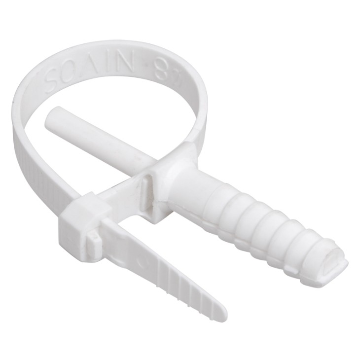 Хомут 7х150мм дюбельный белый (50шт) Хомут 7х150мм дюбельный белый (50шт)