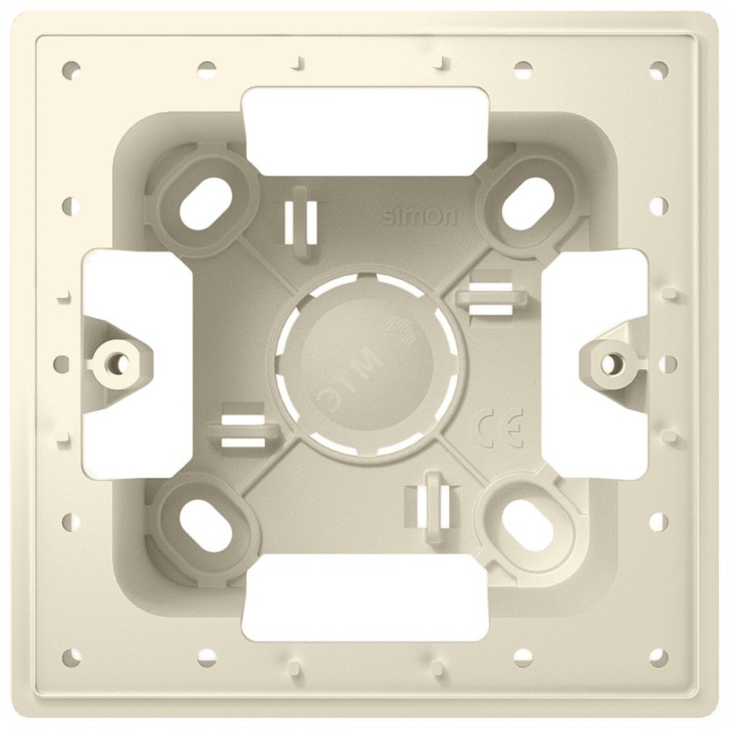 Simon 24 Монтаж коробка для накл монт 1 модуль, сл кость