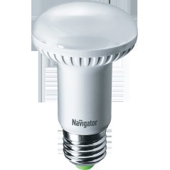 Лампа светодиодная LED зеркальная 8вт E27 R63 белая