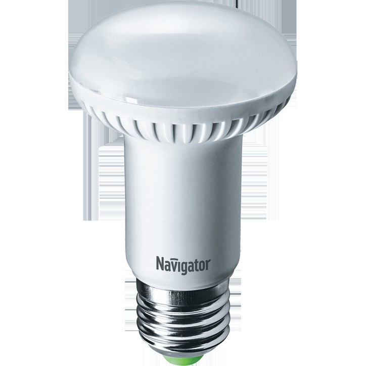 Лампа светодиодная LED зеркальная 8вт E27 R63 белая