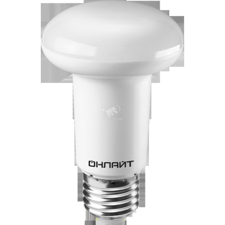 Лампа светодиодная LED зеркальная 8вт E27 R63 белый