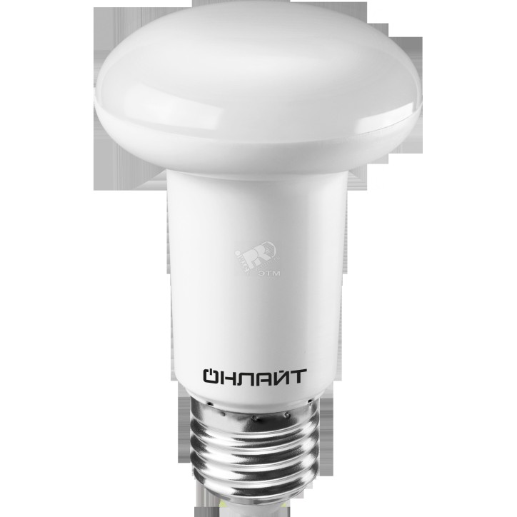 Лампа светодиодная LED зеркальная 8вт E27 R63 теплый