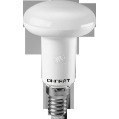 Лампа светодиодная LED зеркальная 5вт E14 R50 теплый